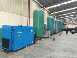 阳原通用储气罐-赛轮金宇轮胎使用现场